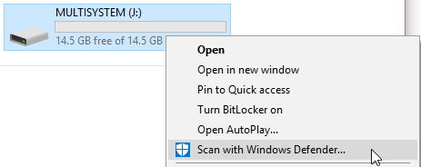 Как исправить ошибки защиты от записи на USB-накопителе Сканирование USB Защитник Windows