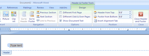Как создать пользовательские бланки с быстрым бланком в Microsoft Word 2007 MSWord03