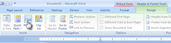 Как создать пользовательские бланки с быстрым бланком в Microsoft Word 2007 MSWord08