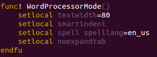 ВИМ-wordprocessormode