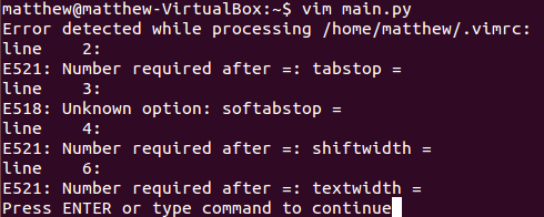 ВИМ-errordetection