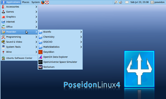 научно-Linux-дистрибутивы-Poseidon