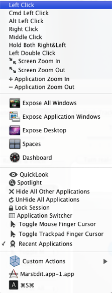 приложение трекпада