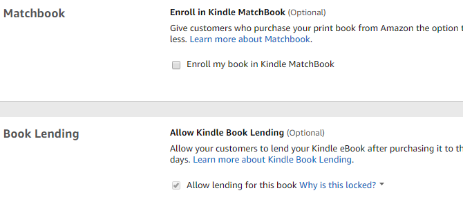 Amazon KDP Matchbook и книжное кредитование