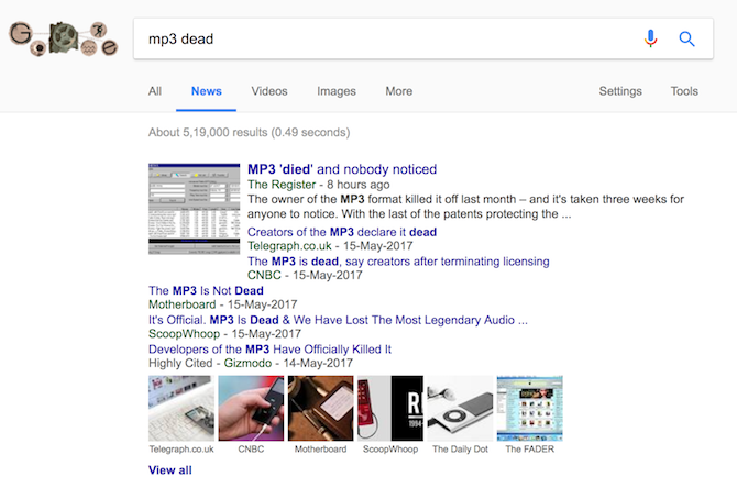 mp3 мертвые новости Google