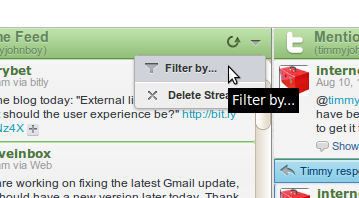 фильтр твиттеров