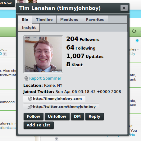 фильтровать результаты поиска в твиттере