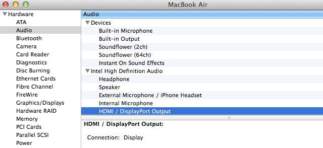 DisplayPort-аудиовыход