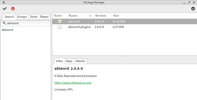 Linux-ПО-pamac-пакет-менеджер