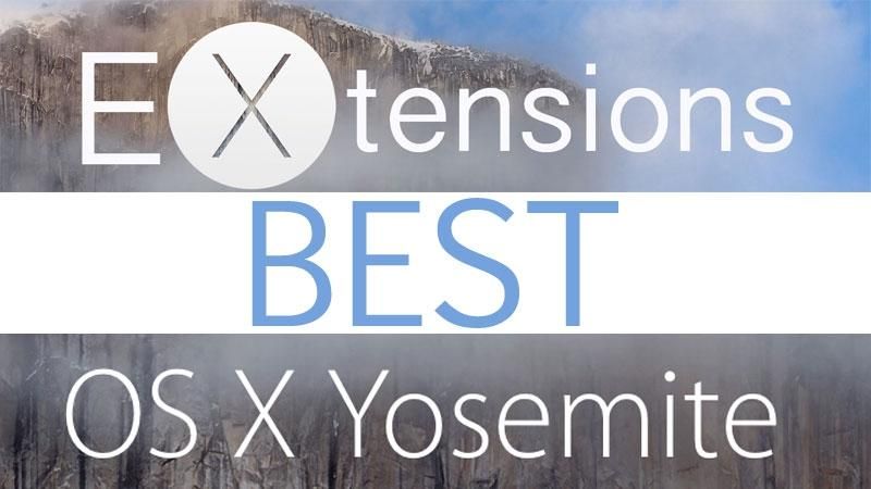 10 лучших расширений Йосемити