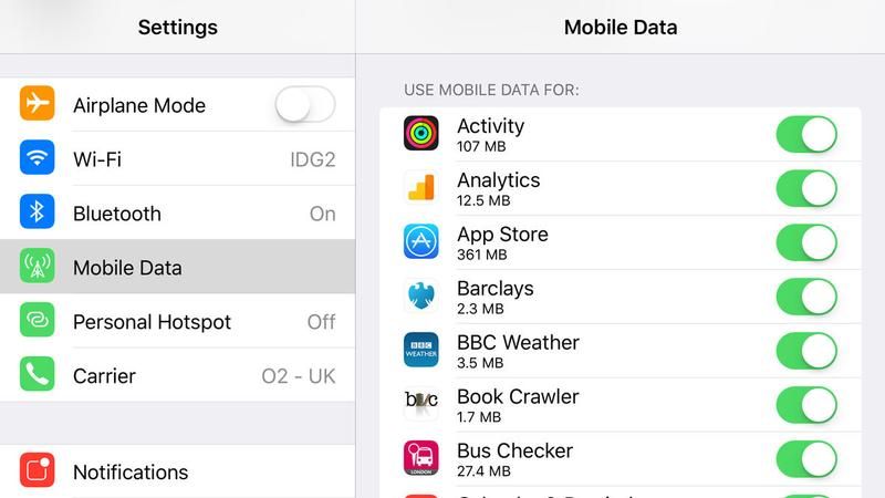 Что делать, если ваш iPhone или iPad может't connect to the App Store: Mobile data