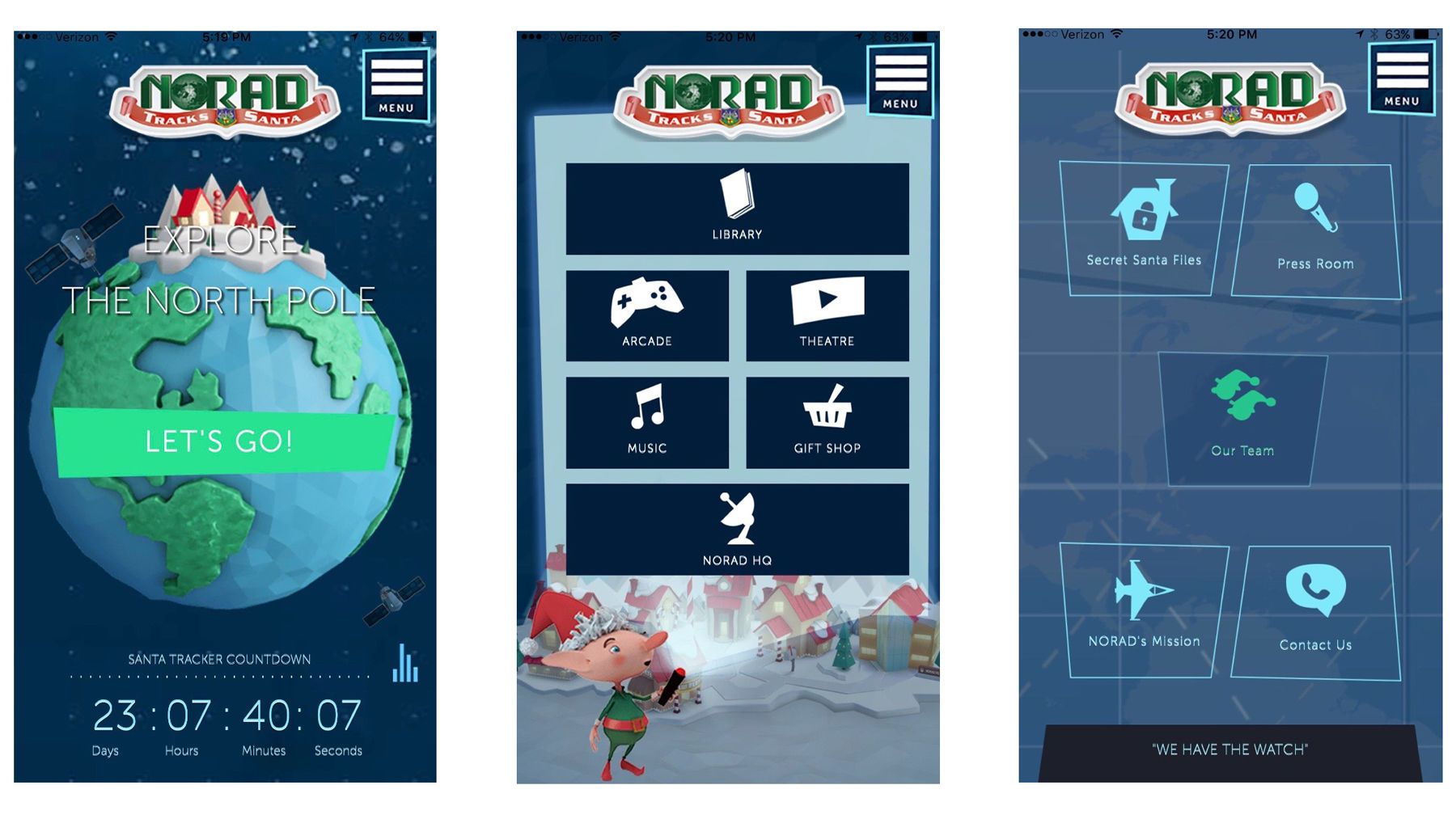 Как отследить Деда Мороза на iPhone или iPad: NORAD