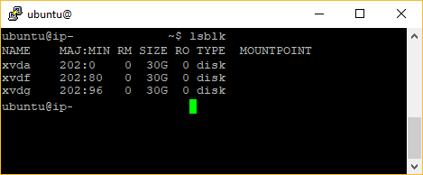 Список дисков на Ubuntu