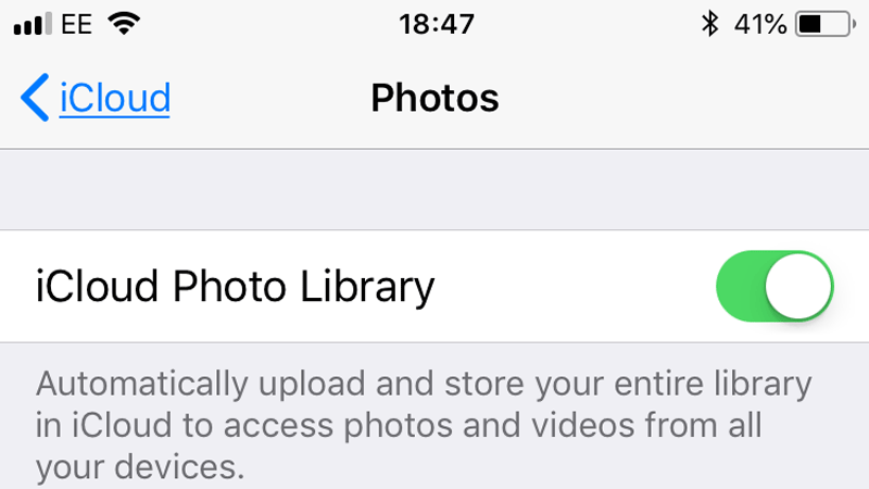 Как отключить iCloud Photos, не удаляя ничего