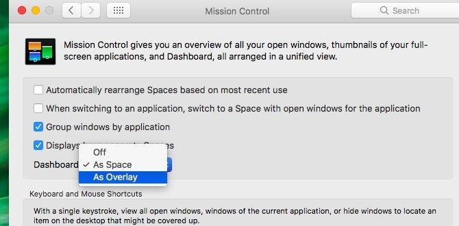 установленная приборная панель, как-оверлей