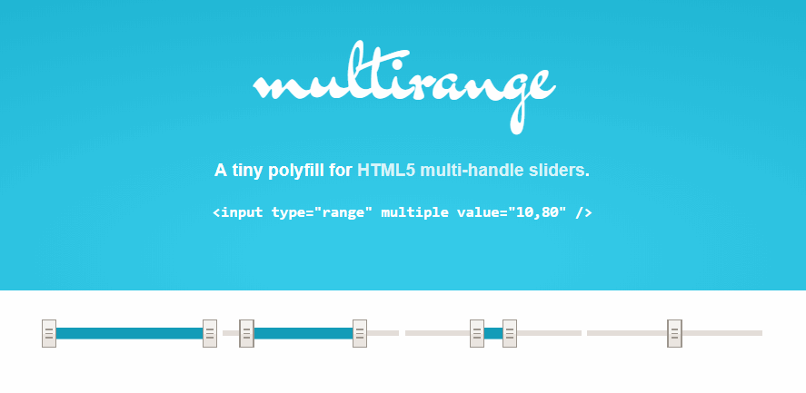 Многодиапазонный Polyfill HTML5