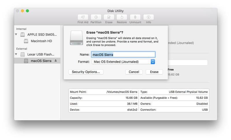 Как исправить Mac с мигающим вопросительным знаком: стереть macOS
