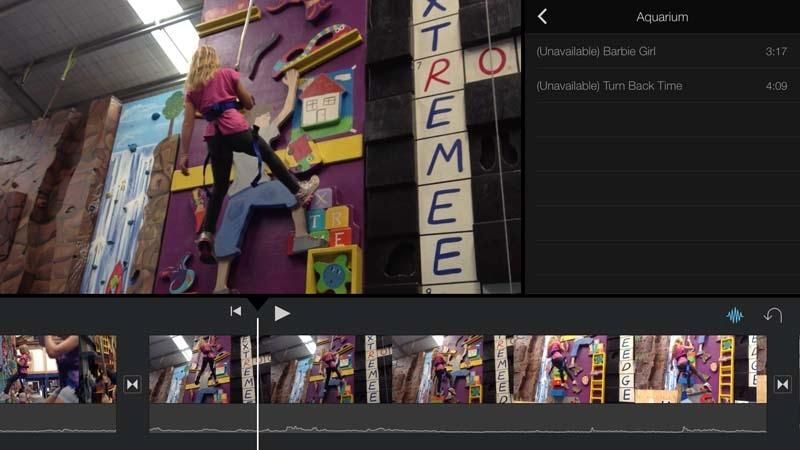 Как работать со звуком в iMovie для iOS