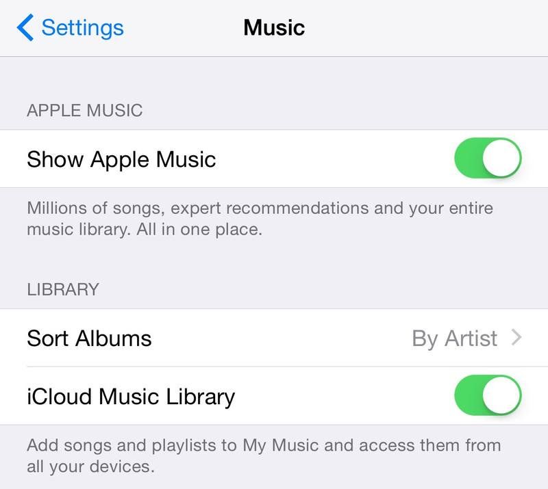 Как настроить Apple Music