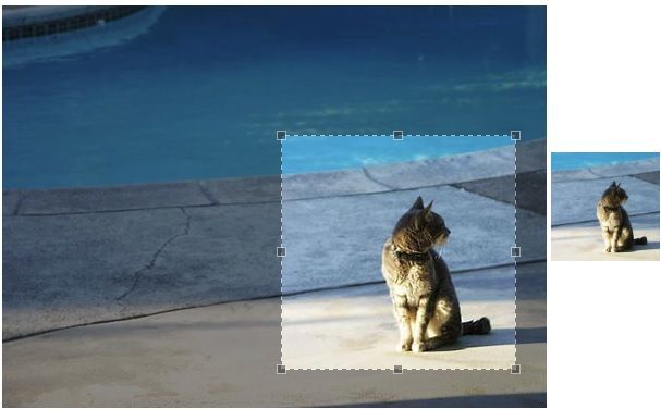 JCrop обрезка изображений JQuery