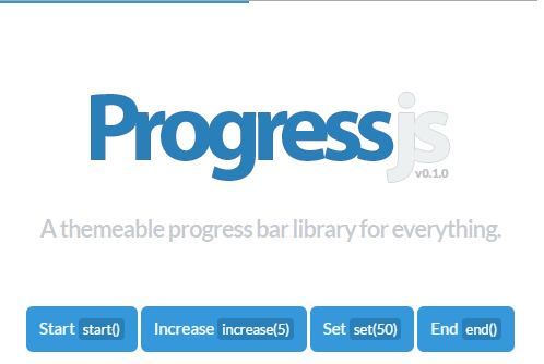 Плагин Progress.js