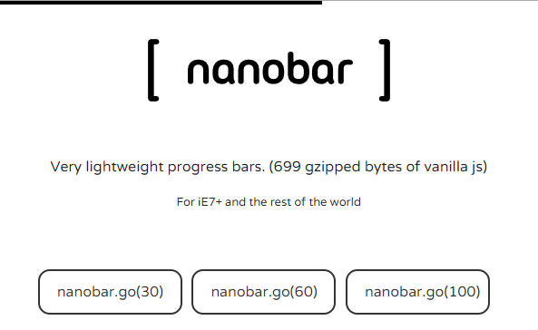 Nanobar