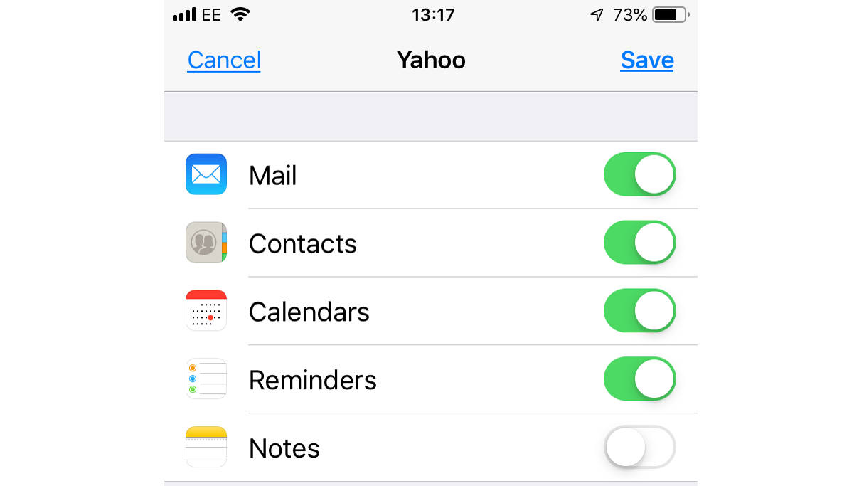 Как настроить и отправить электронную почту на iPhone и iPad: учетная запись Yahoo
