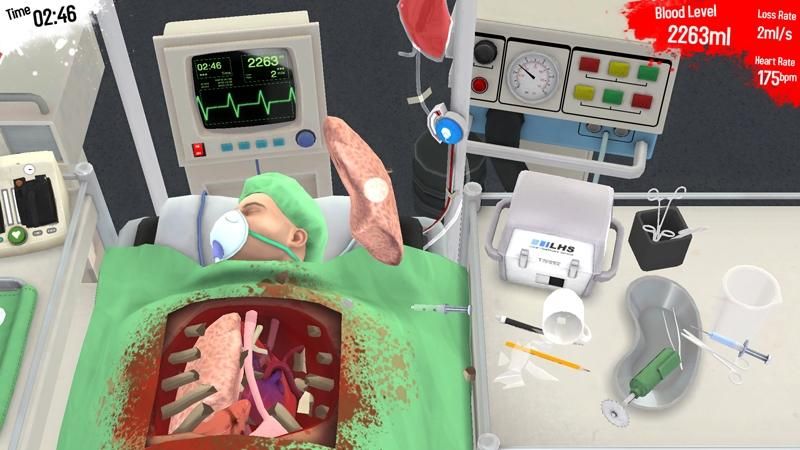 Как победить в Surgeon Simulator для iPad
