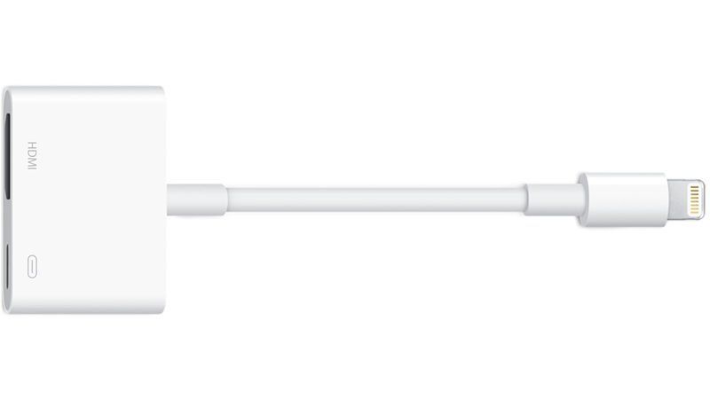 Как подключить iPad или iPhone к телевизору: Apple Lighning AV Adapter