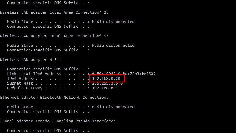 Как подключить Mac и ПК с Windows 10 и обмениваться файлами по сети: найдите свой IP-адрес на ПК с Windows