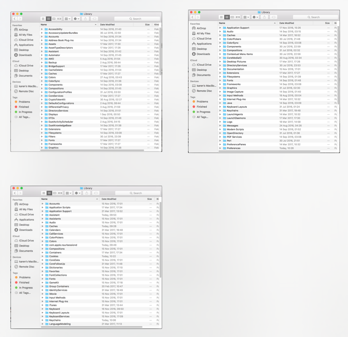 Как показать скрытые файлы на Mac: папка библиотеки