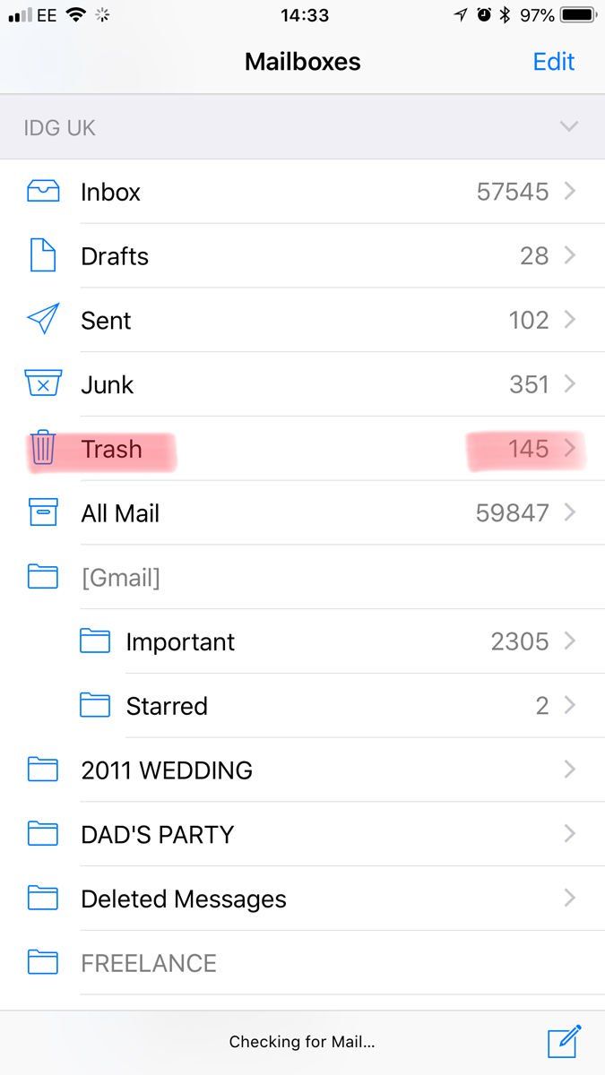 Как восстановить удаленные файлы и фотографии на iPhone: электронные письма