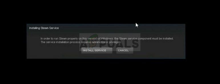 Ошибка сервиса Steam