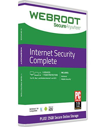 Webroot Internet Security Complete 2016 | 5 устройств | 1 год | ПК [скачать] [устарел]
