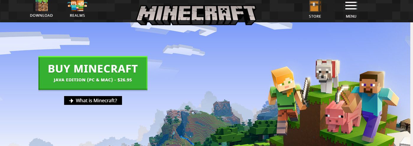 Загрузка последней версии Minecraft