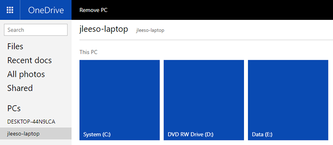 Краткое руководство по OneDrive в Windows 10 для удаленного управления Windows