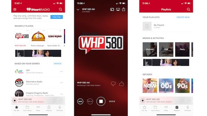 iHeart Radio - Приложения для iPhone Радио