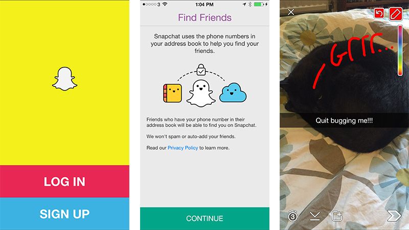 Как настроить и использовать Snapchat для обмена сообщениями