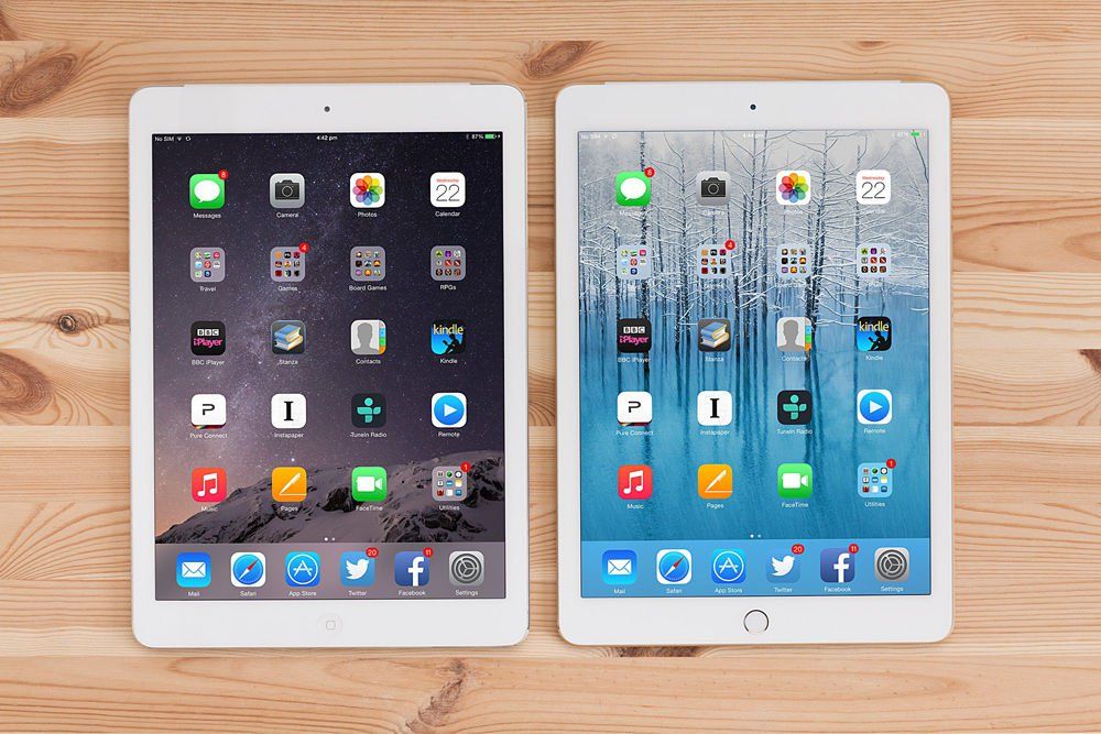 iPad Air 1 и iPad Air 2