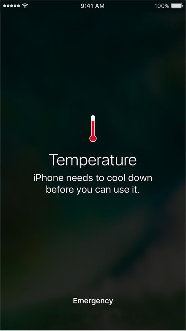 Как охладить горячий iPhone: предупреждение о перегреве
