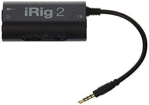 IK Multimedia iRig 2 Гитарный интерфейсный адаптер для iPhone, iPod Touch и iPad (IPIRIG2PLGIN)